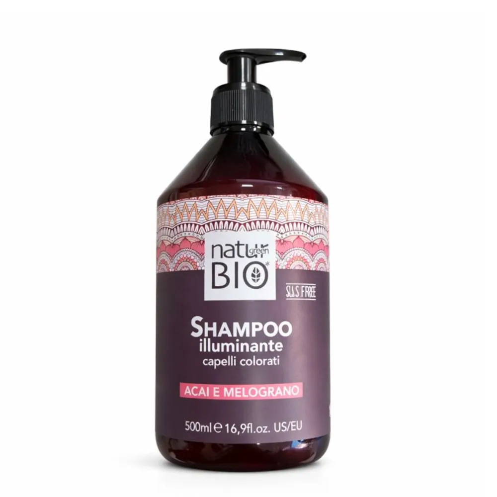 Renee Blanche Natur Green Bio Enlightening Shampoo Cabello Teñido 500ml